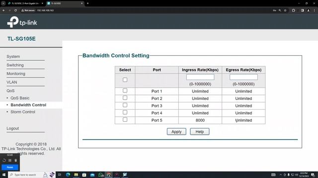 TPLINK TL-SG105E SWITCH REVIEW & BANDWIDTH CONTROL| RATE LIMIT SPEED TEST смотреть онлайн