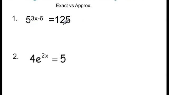 3-4 part 1 introduction to exp and log equations смотреть онлайн