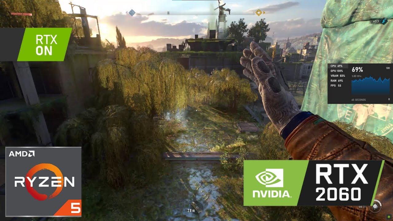 Dying Light 2 Parkour Gameplay in RTX 2060 1080p смотреть онлайн