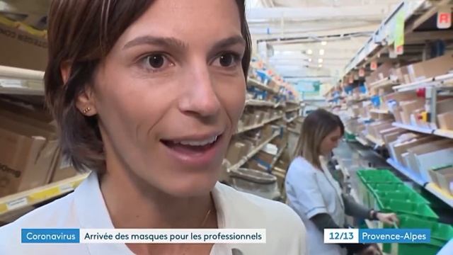 France 3 : Coronavirus, arrivée des masques pour les professionnels - OCP Marseille (02/03/2020) смотреть онлайн