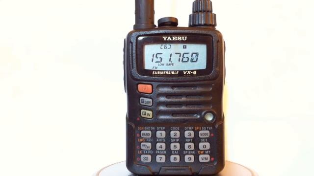 Yaesu VX-6R HD Demo смотреть онлайн