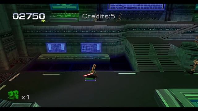 Star Wars Episode I Jedi Power Battles - ps1 смотреть онлайн