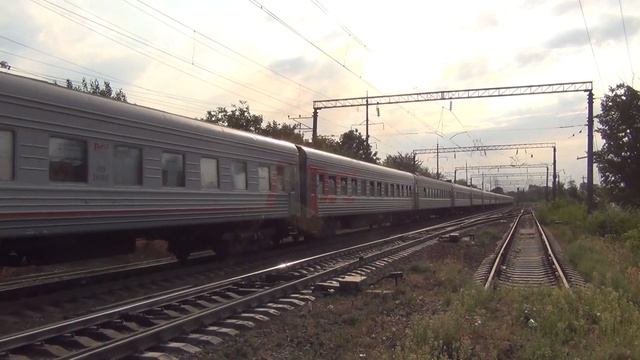 Электровоз ЭП1М-397 с поездом №479 Сухум — Санкт-Петербург смотреть онлайн