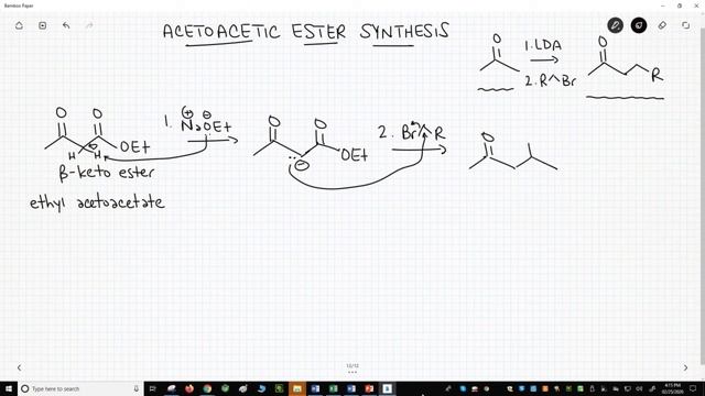 acetoacetic ester synthesis смотреть онлайн