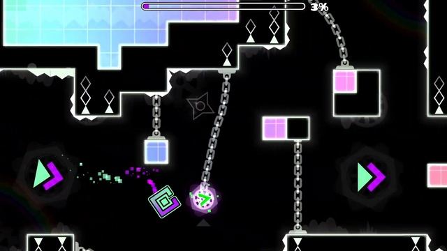ПОЙМАТЬ РАДУГУ ВОЗМОЖНО | Catch The Rainbow в Geometry Dash