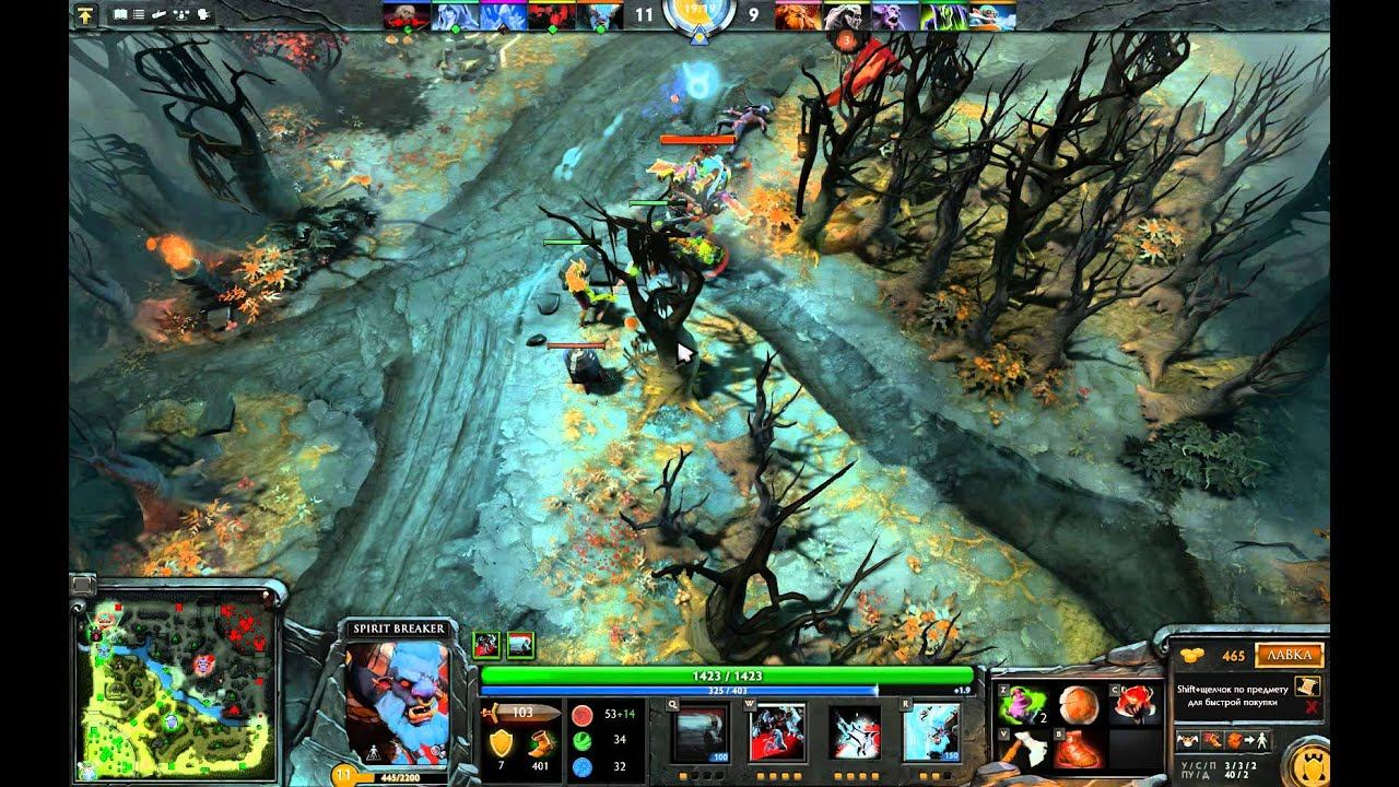 Dota 2 говорю и играю Spirit breaker #57 смотреть онлайн