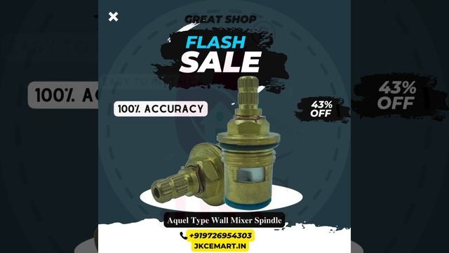 JKC EMART - Aquel Type Water Tap Spindle | Best Solution For Water Leakage смотреть онлайн