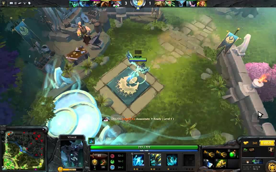 Dota2 episode 1 visage win!!! смотреть онлайн