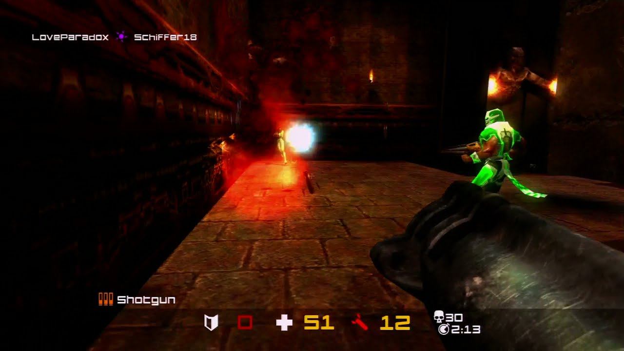 Quake Arena Arcade (Xbox 360) - FFA on Evil Playground | Online Multiplayer Gameplay смотреть онлайн