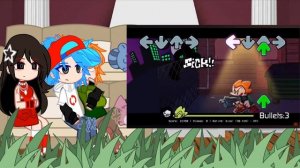 ☆Реакция FNF на дует Кейта(БФ) та Пико та против ТАНКМЕНА "Pico's Day"