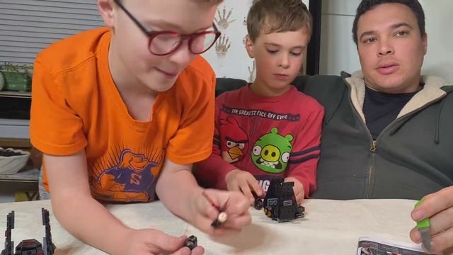 Lego Star Wars Kylo Ren’s shuttle micro fighter build смотреть онлайн
