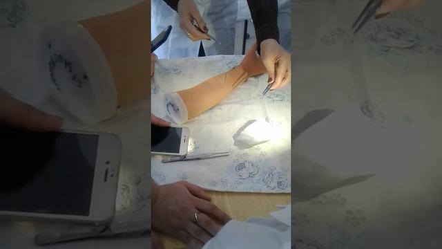 практика наложение швов смотреть онлайн