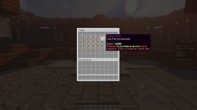 NOVO SERVIDOR de FULLPVP RANKUP com PING BR смотреть онлайн