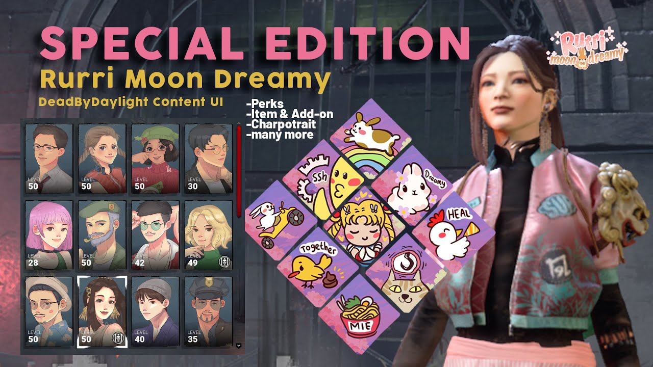 Dead by Daylight PERKS, ITEMS, and OTHERS - Rurri Moon Dreamy (Special Edition & Download Link) смотреть онлайн