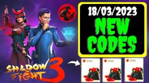 All NEW SHADOW FIGHT 3 PROMO CODES 2023 || SHADOW FIGHT 3 CODES