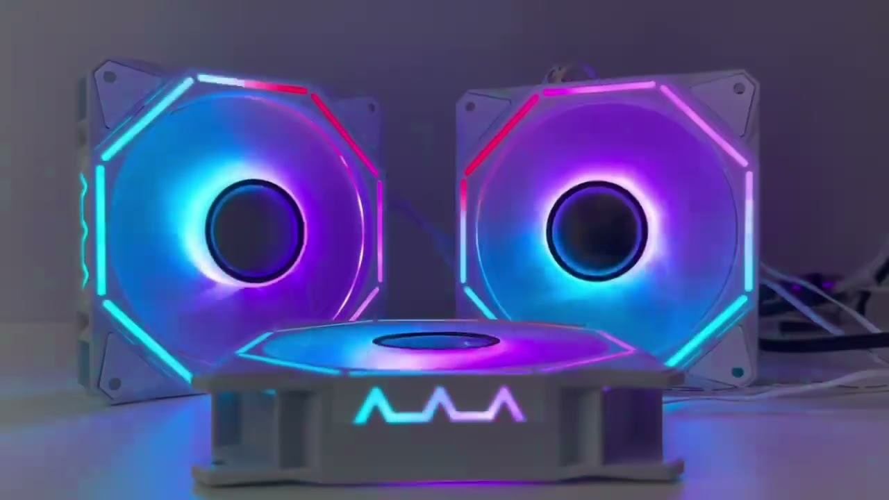 Custom 12v Rgb Cooler Cpu 140mm Gaming Pc Rgb Computer Case Fan смотреть онлайн