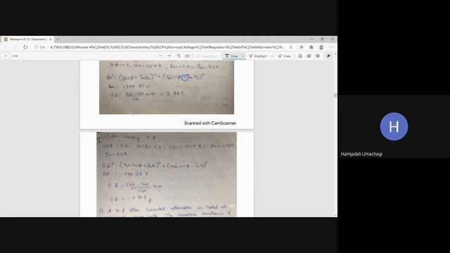 Numerical Problems on Voltage Regulation of an Alternator using EMF Method (Non Graphical approach) смотреть онлайн
