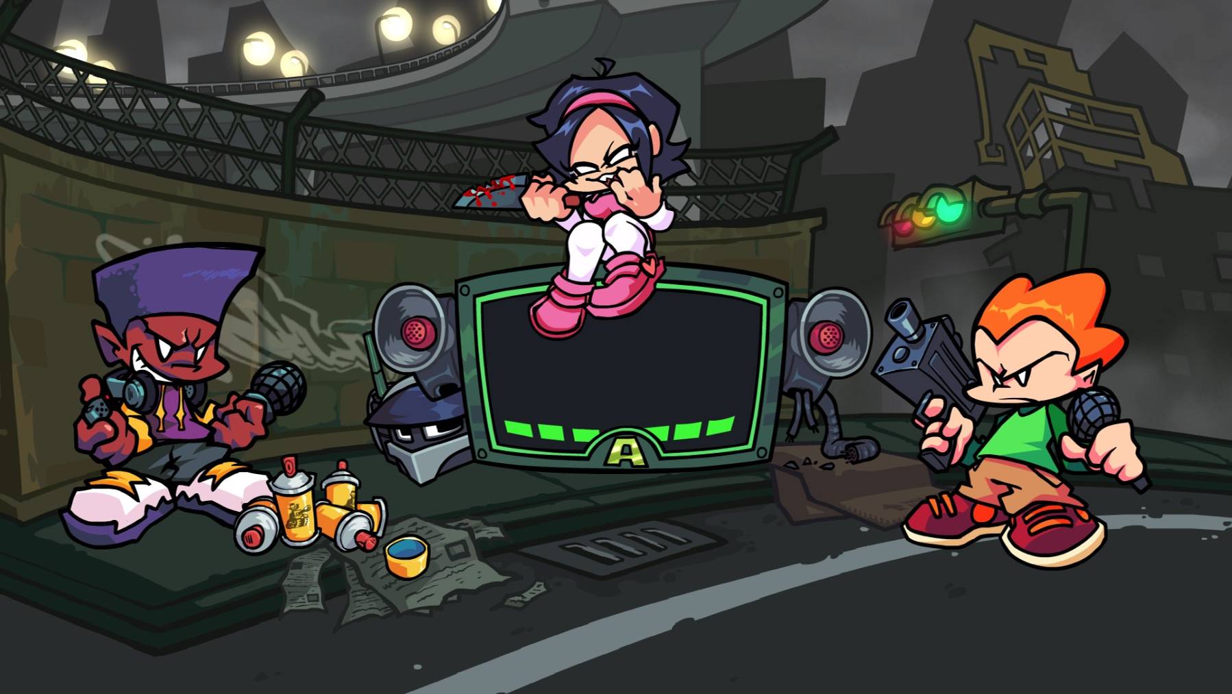 "Friday Night Funkin'" Week end 1 Прохождение смотреть онлайн