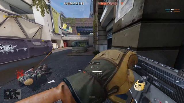 "My Little Turret!" | Dirty Bomb - Bridge | Bushwhacker - Casual Objective | (Gameplay & Commentary смотреть онлайн