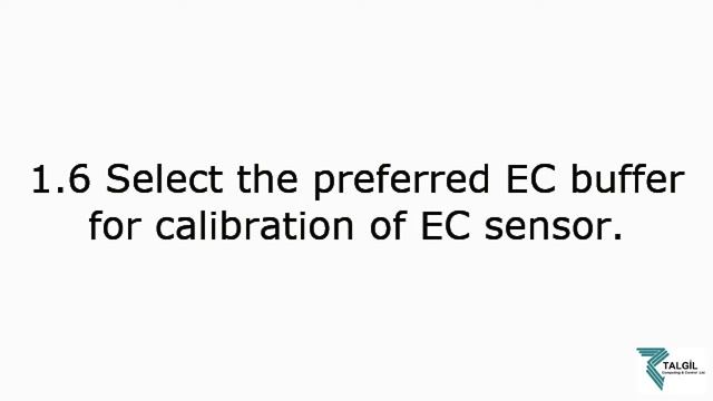 Interface PH EC Calibration Step 1: Calibration of EC sensor. смотреть онлайн