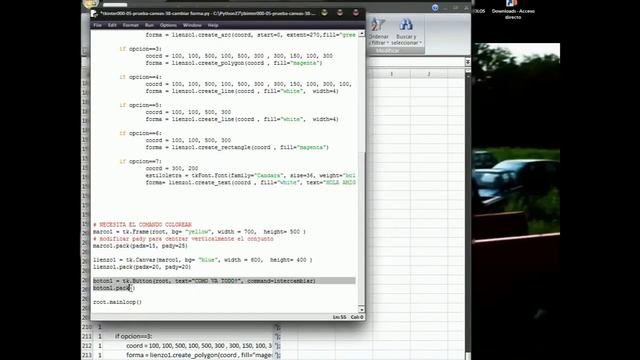 Python DEMOSTRACION 010 MODULO TKINTER desarrollando aplicaciones gráfica смотреть онлайн