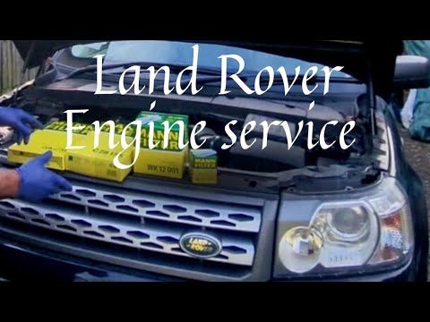 Land Rover Freelander 2 TD4 S Engine Service смотреть онлайн