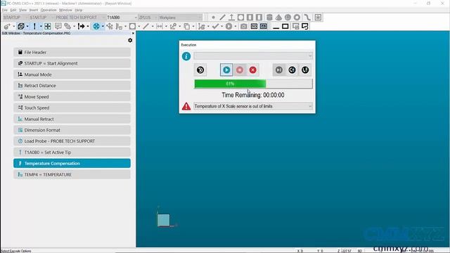 Temperature Compensation in PC-DMIS | CMMXYZ Tech Tips смотреть онлайн