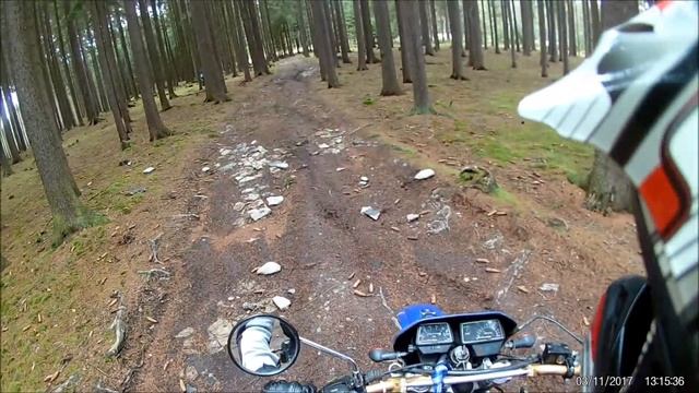 Yamaha DT 125 R a Gladiator x550 смотреть онлайн