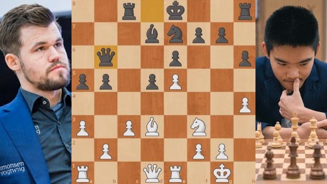 Magnus Carlsen — Jeffery Xiong Queen's Pawn Opening, Torre Attack смотреть онлайн