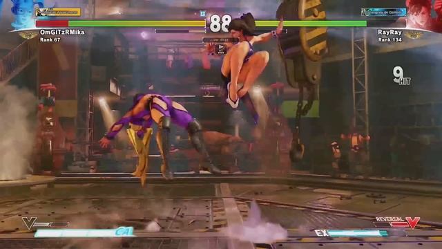 Street Fighter V ★ OmGiTz (R.MIKA) Vs RayRay (CHUN-LI) ★ Ranked Match 1080p смотреть онлайн