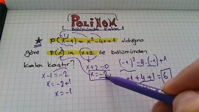 Polinomlar bölümünden kalan soruları / en sık sorulan polinom sorusu / Polinomlar 10.sınıf смотреть онлайн