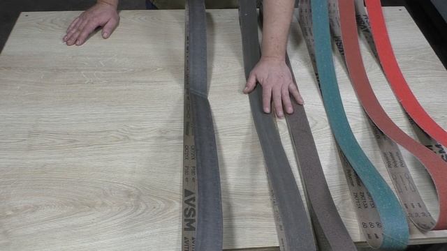 Ленты для гриндера . Ленты которыми я обрабатываю калённую сталь для ножа