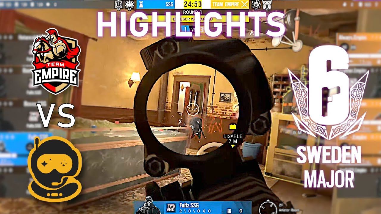 BEST CLUTCHES OF THE YEAR?! Empire vs SSG - HIGHLIGHTS - Day 1 - Sweden Major 2021 - R6 Esport смотреть онлайн