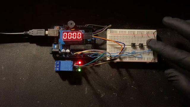 Arduino Count down Timer TM1637 Display Push button-TEST PROJECT смотреть онлайн
