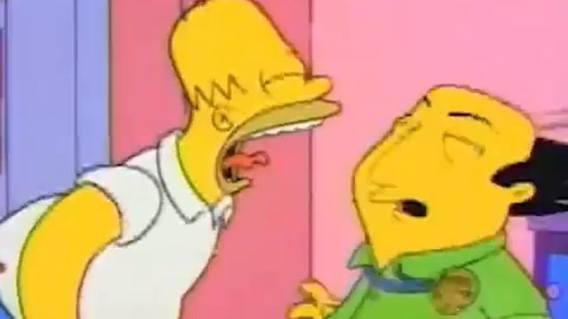 СИМПСОНЫ БАРНИ ДАЕТ ОТРЫЖКУ - The Simpsons Barney Gumble смотреть онлайн
