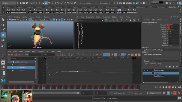 #23 Center of Mass - Use as a Control in your Animation Rig смотреть онлайн