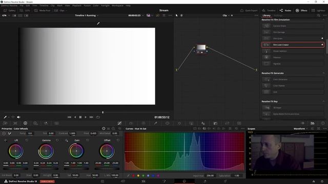 Системная цветокоррекция в DaVinci Resolve 19.  Стрим-Видеоурок