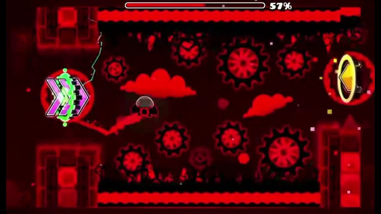 Прохождение BloodBath Geometry dash. Фон @TubRusted смотреть онлайн
