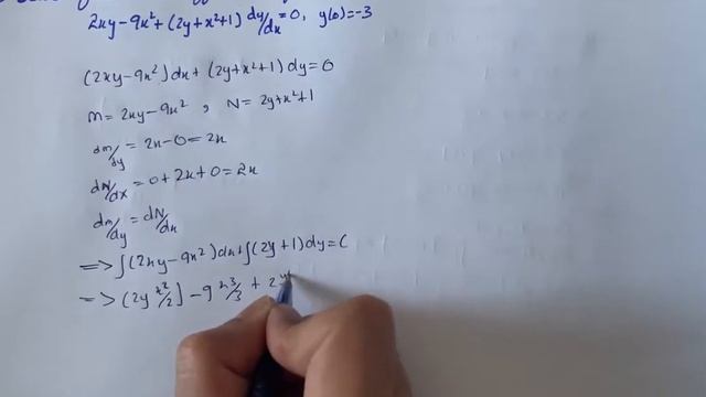 Find the solution of the first-order differential equation:2xy-9x^2+(2y+x^2+1)\frac ... | Plainmath смотреть онлайн