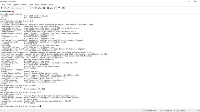 How to Configure 40g Interface on Juniper MX204 Router смотреть онлайн