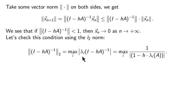 ch9 17. Stiff system. Implicit method. Wen Shen смотреть онлайн