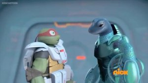 TMNT 2012 ‐ Raphael & Mona Lisa Kiss