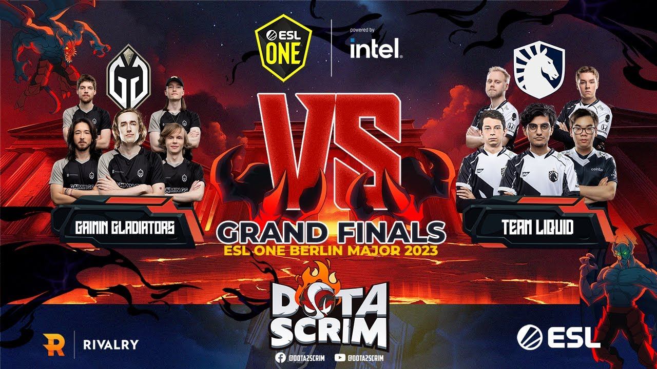 Gaimin Gladiators vs Team Liquid - ESL One Berlin Major 2023 - Grand Finals - Game Highlights - BO5 смотреть онлайн