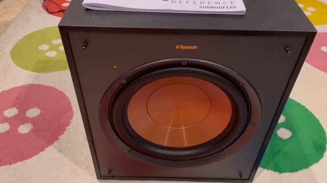 Klipsch R-100sw subwoofer смотреть онлайн