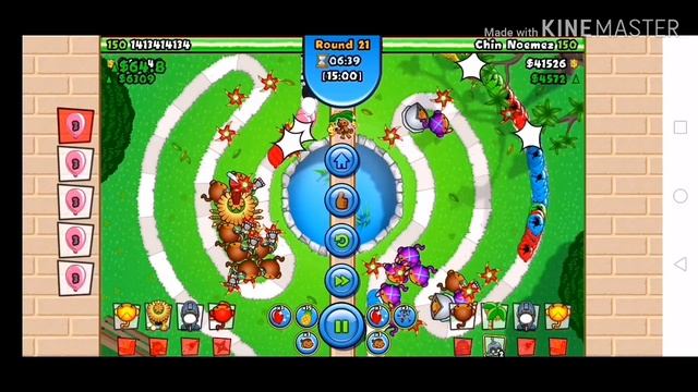 Bionic Boomerang VS Glaive Lords!||BTD Battles. смотреть онлайн