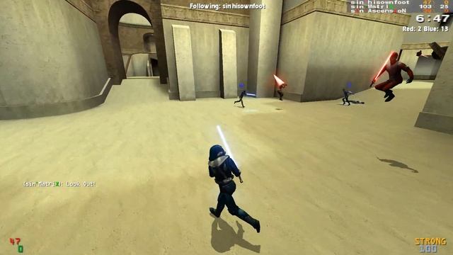 Jedi Knight: Jedi Academy: Sin vs Sith Alliance ESL TDM Match Round 1 смотреть онлайн