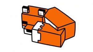 КАК НАРИСОВАТЬ СПЯЩЕГО ЛИСА 🦊💤 | MINECRAFT