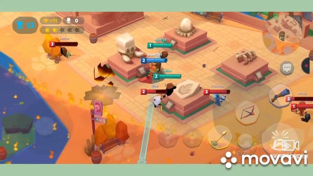 Играю в Zooba🦁🐯🦊🐭🐰 за Шелли. Часть 3. Командный бой (трио) и соло. смотреть онлайн