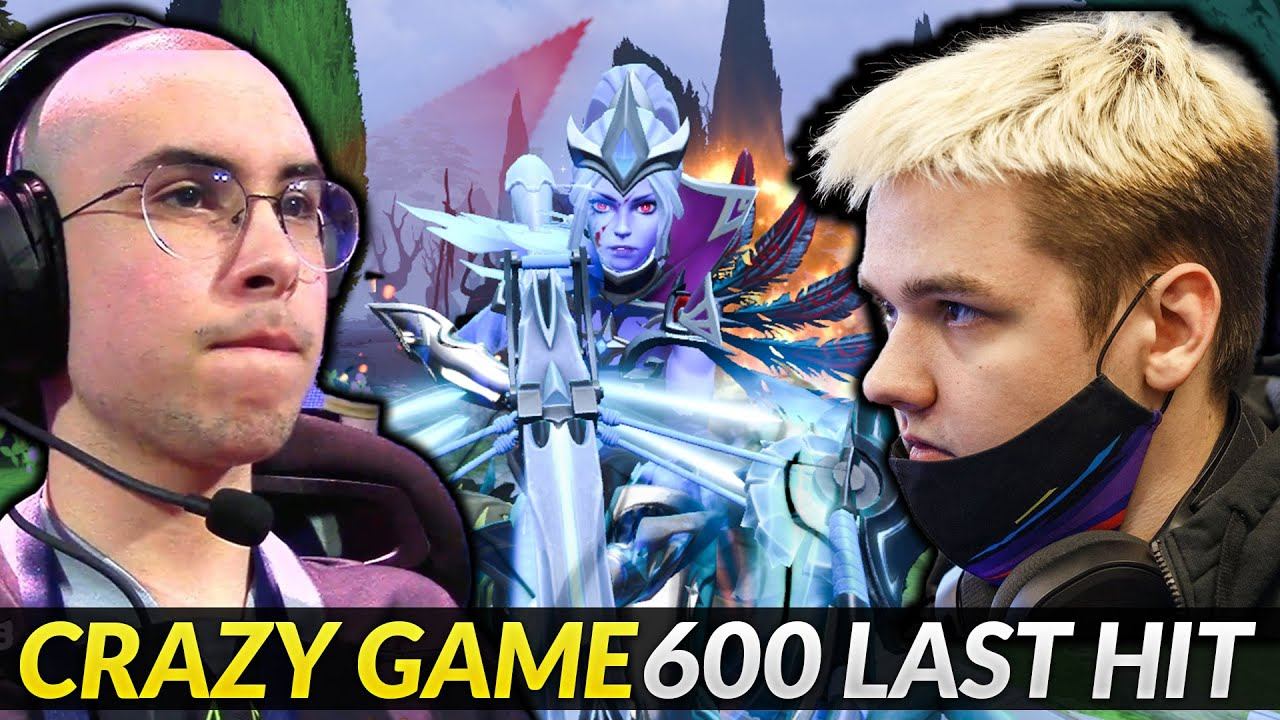 Yuragi vs Yatoro - Drow New Set Crazy game 600 last hit vs 500 last hit смотреть онлайн