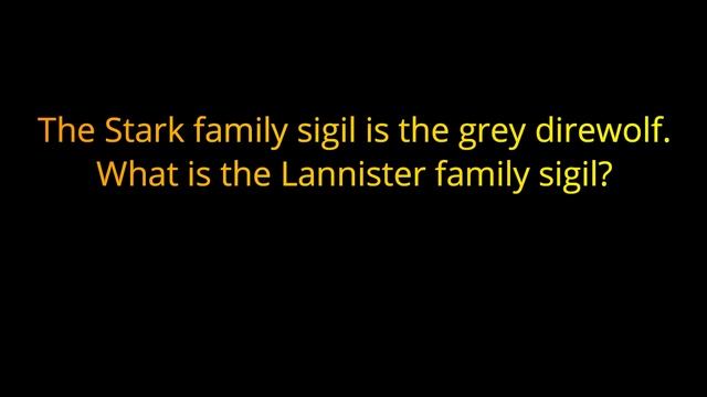 PUB QUIZ - Game of Thrones (Season 1) - 20 Questions from the HBO Series {ROAD TRIpVIA- ep:211] смотреть онлайн